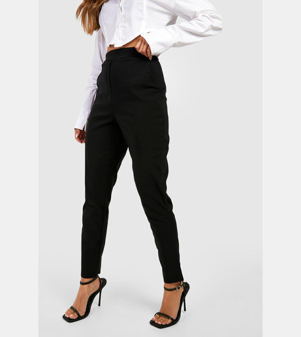 boohoo - Express boohoo - Black Casual Pants