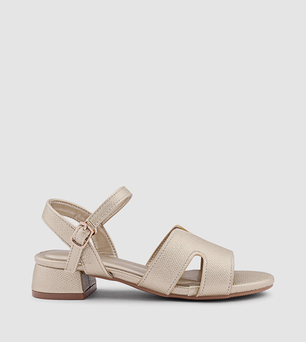 كابلي كابلي - ذهبي HEEL SANDALS