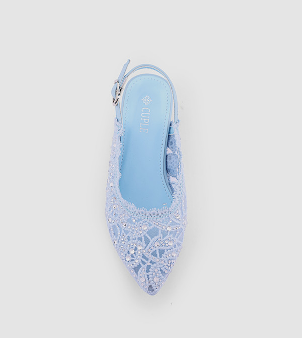 Cuple  Heel Sandals - Blue HEEL SANDALS