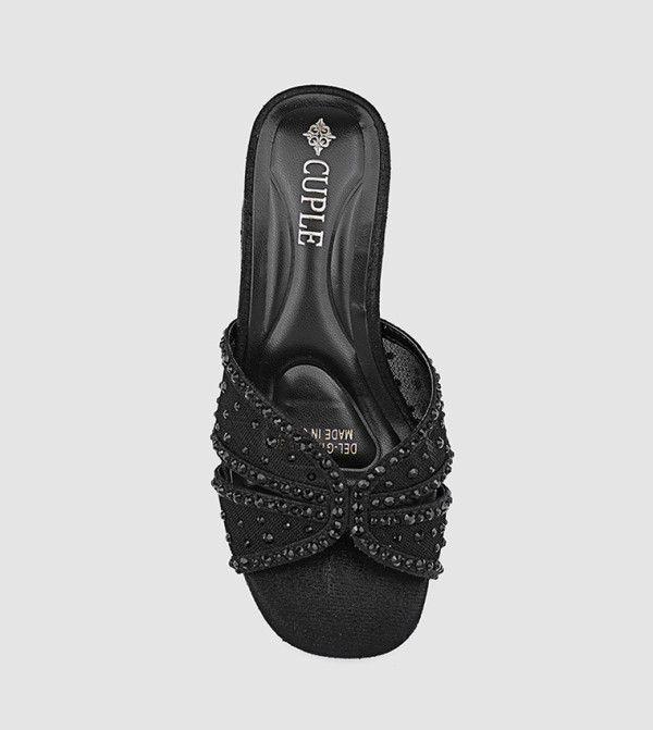 كابلي كابلي - أسود HEEL SANDALS