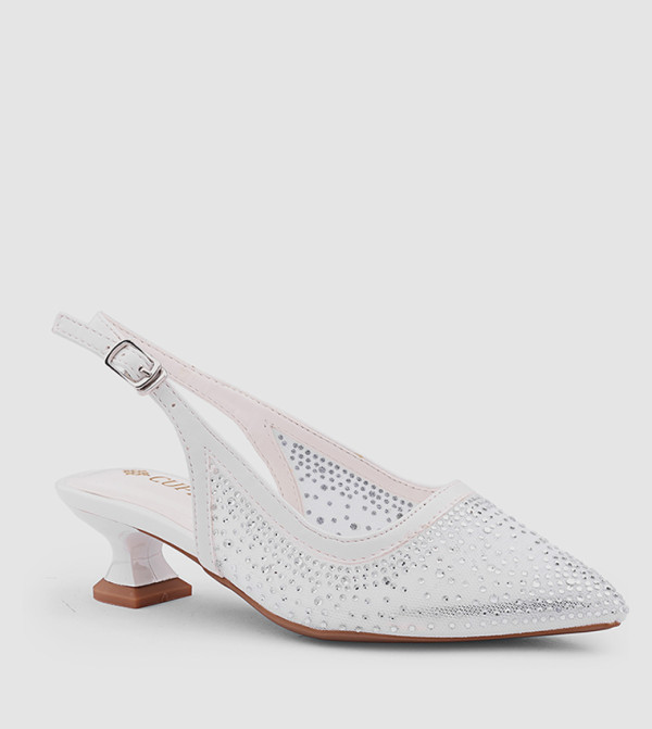كابلي كابلي - أبيض HEEL SANDALS