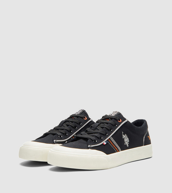 U.S. Polo Assn. U.S. POLO ASSN. - Black Low Top