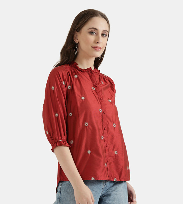 غو كولورز غو كولورز - أحمر Casual Tops