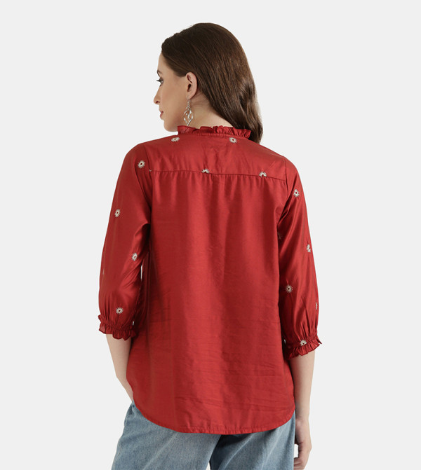 غو كولورز غو كولورز - أحمر Casual Tops