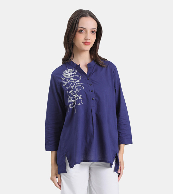 Go Colors  Tunics - Blue Tunics