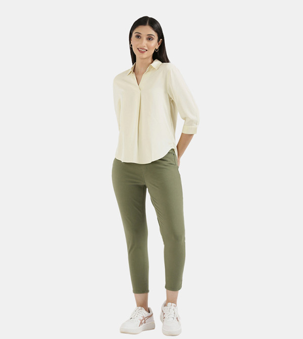 Go Colors Go Colors - Yellow Casual Tops