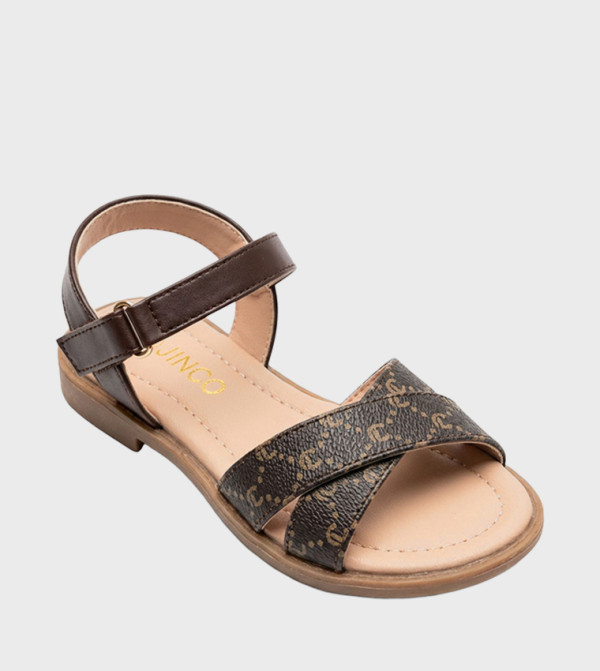 GEOOMNII GEOOMNII - Brown Casual Sandals