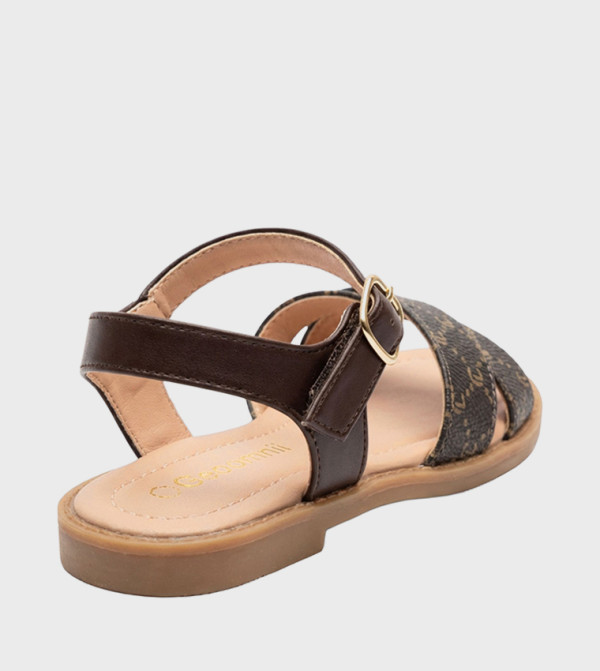 GEOOMNII GEOOMNII - Brown Casual Sandals