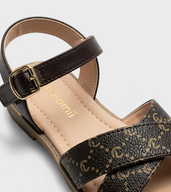 GEOOMNII GEOOMNII - Brown Casual Sandals