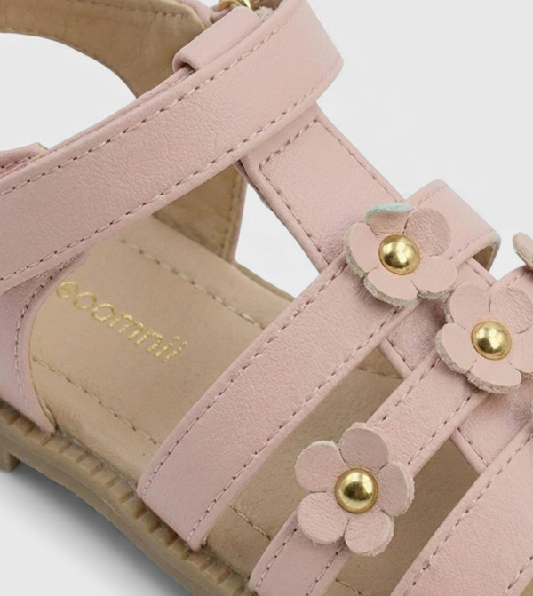 GEOOMNII GEOOMNII - Pink Casual Sandals