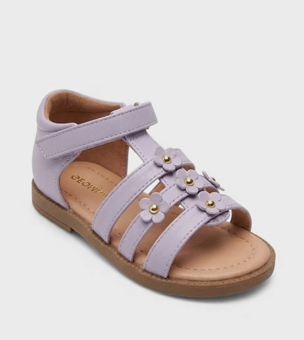 GEOOMNII GEOOMNII - Purple Casual Sandals