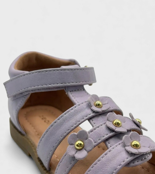 GEOOMNII GEOOMNII - Purple Casual Sandals