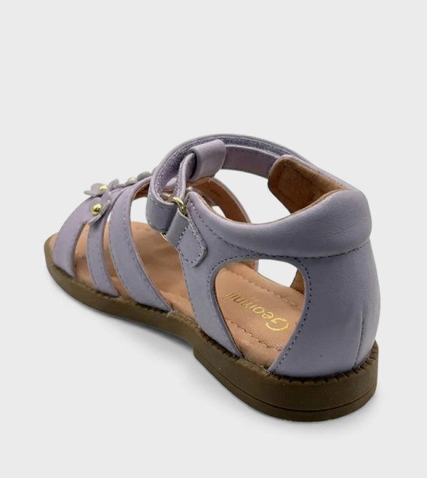 GEOOMNII GEOOMNII - Purple Casual Sandals