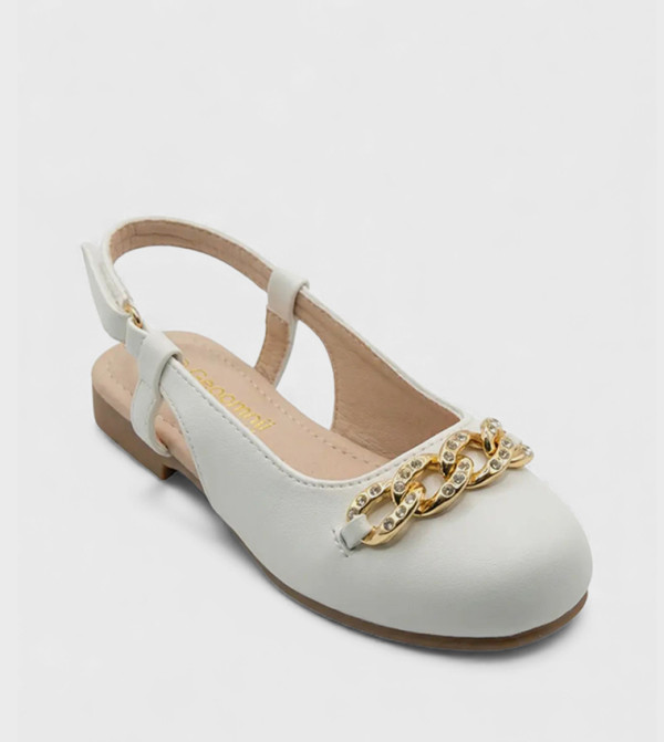 GEOOMNII GEOOMNII - White Casual Slip-On's