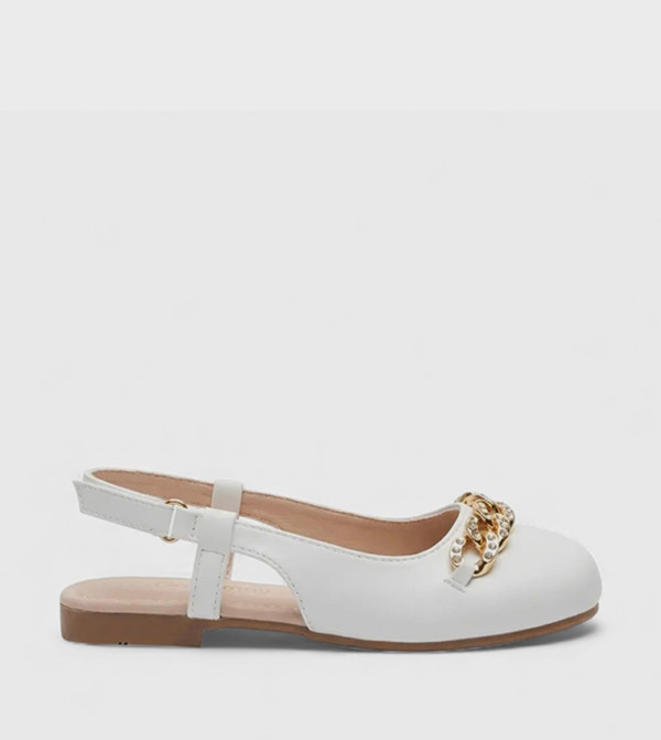 GEOOMNII GEOOMNII - White Casual Slip-On's