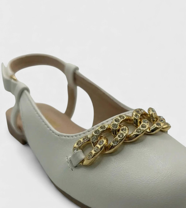 GEOOMNII GEOOMNII - White Casual Slip-On's