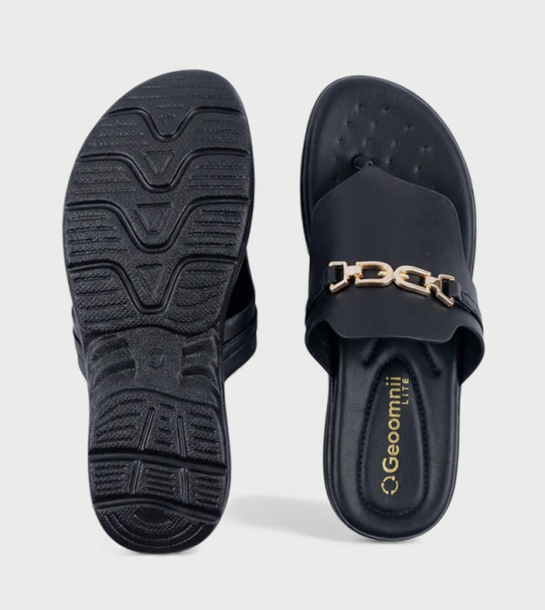 GEOOMNII GEOOMNII - Black Wedges