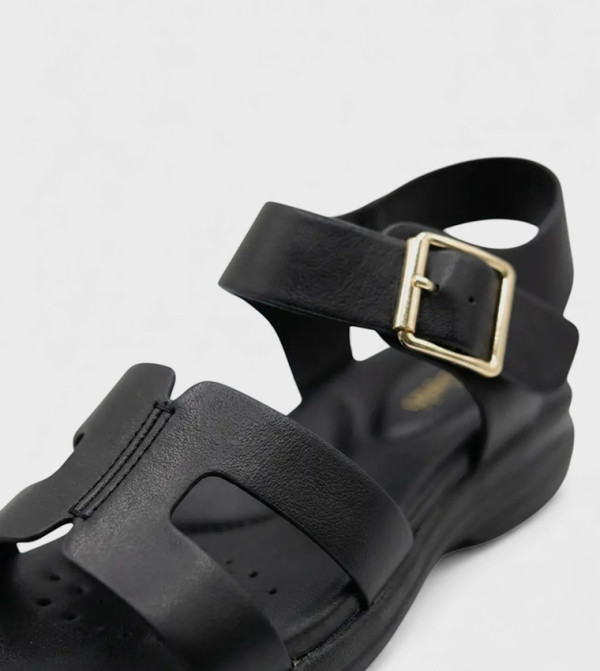 GEOOMNII GEOOMNII - Black Wedges