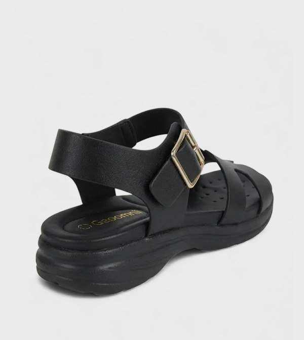 GEOOMNII GEOOMNII - Black Wedges