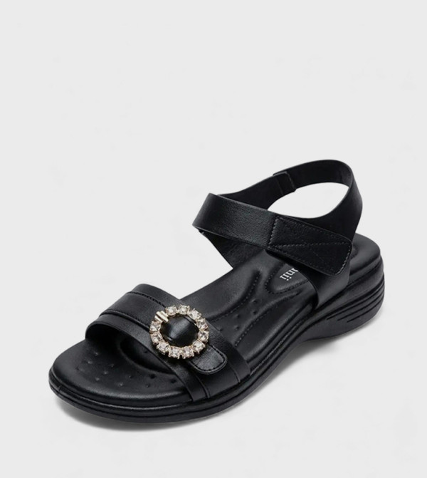 GEOOMNII GEOOMNII - Black Wedges