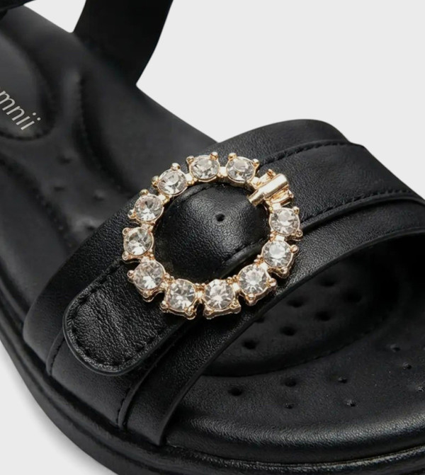 GEOOMNII GEOOMNII - Black Wedges