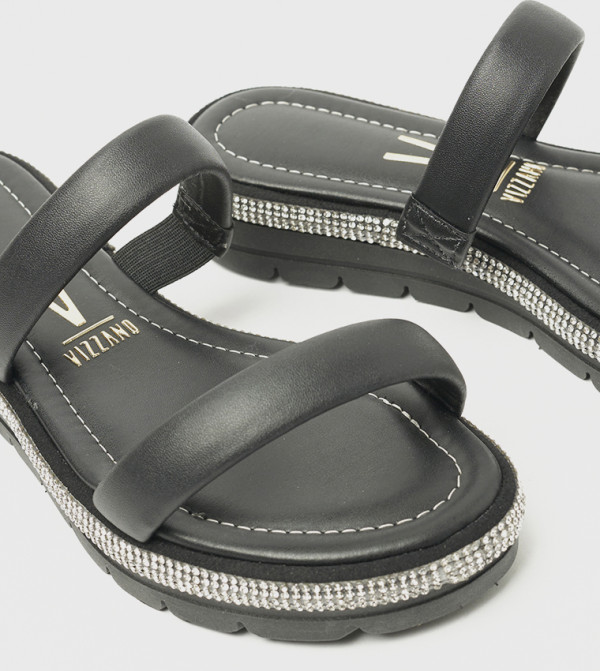 فيزانو فيزانو - أسود Flat Sandals