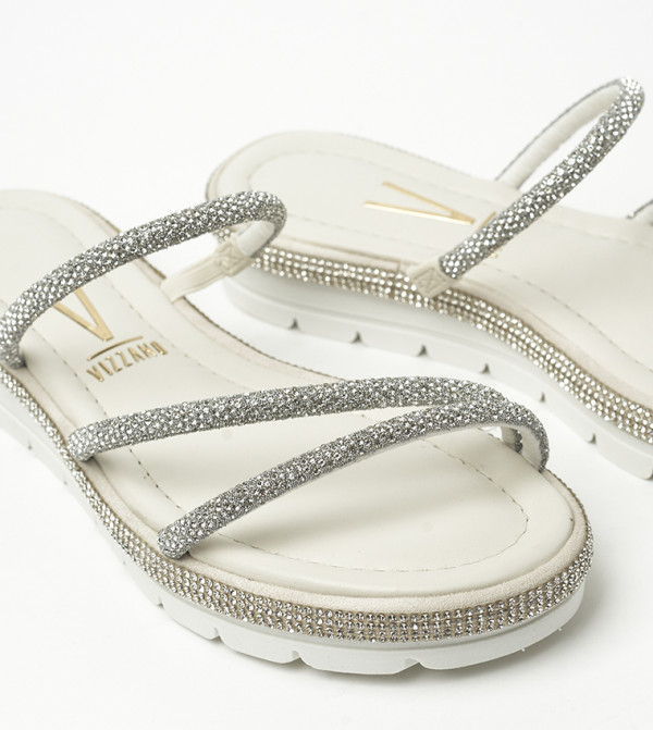 فيزانو فيزانو - أوف وايت Flat Sandals
