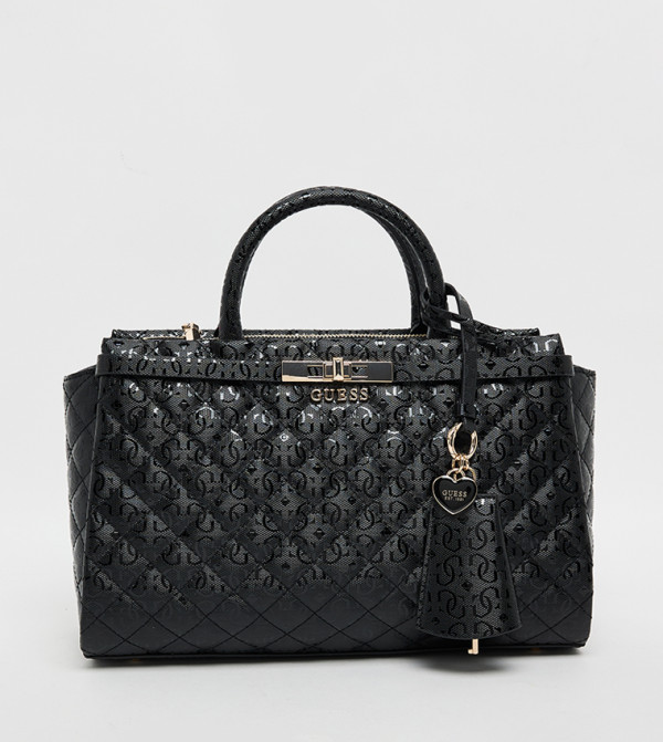 Guess  Satchel Bags - Black Satchel Bags