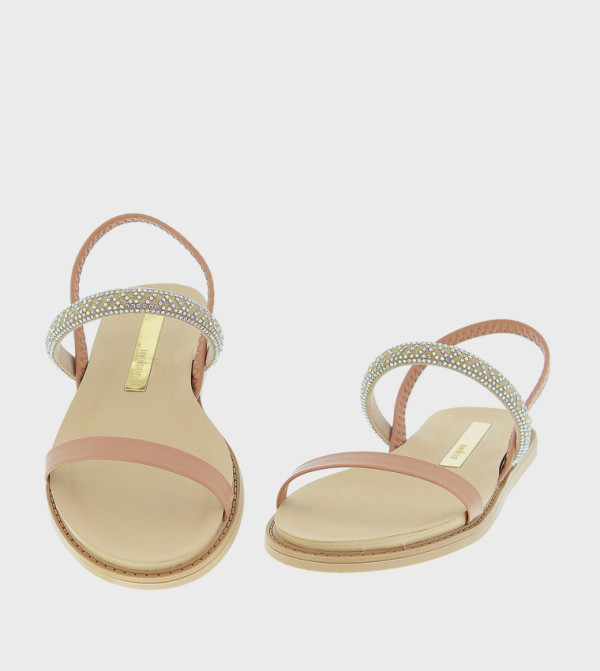 Moleca  heatwave-ready-w - Nude Flat Sandals