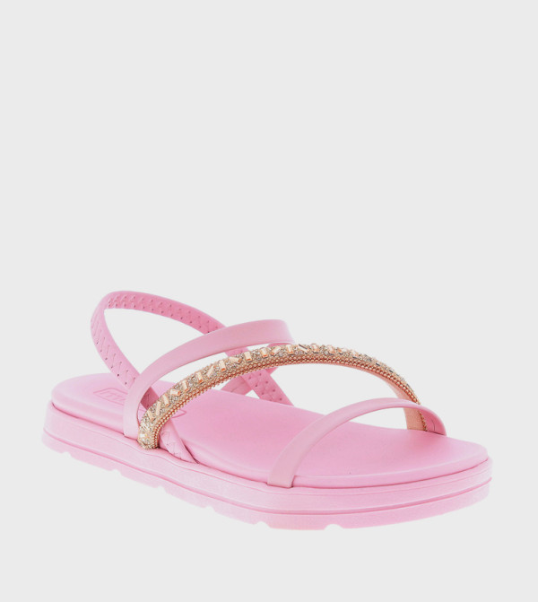 موليكا موليكا - وردي Flat Sandals