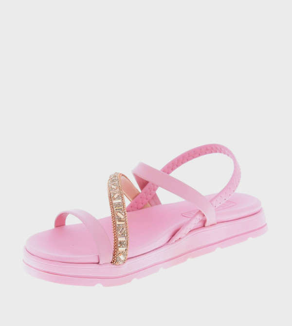 موليكا موليكا - وردي Flat Sandals