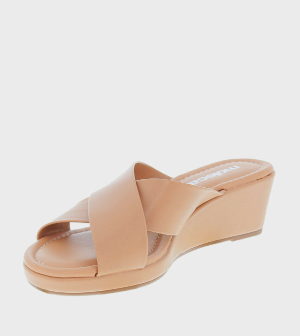 Moleca Moleca - Nude Wedges