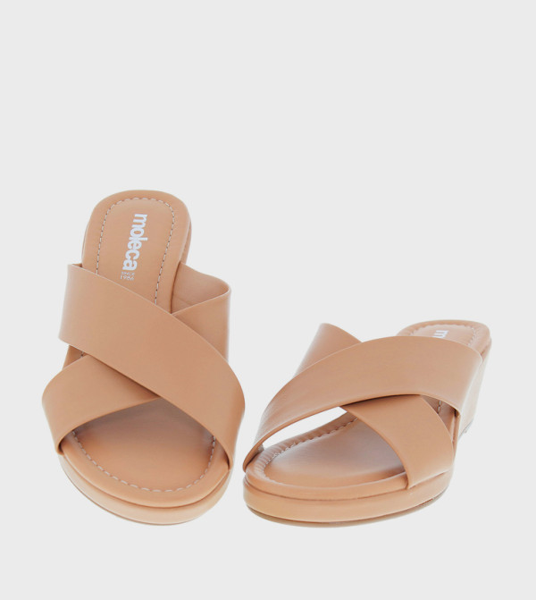 Moleca Moleca - Nude Wedges