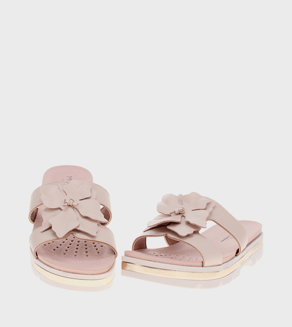 Modare Modare - Beige Flat Sandals