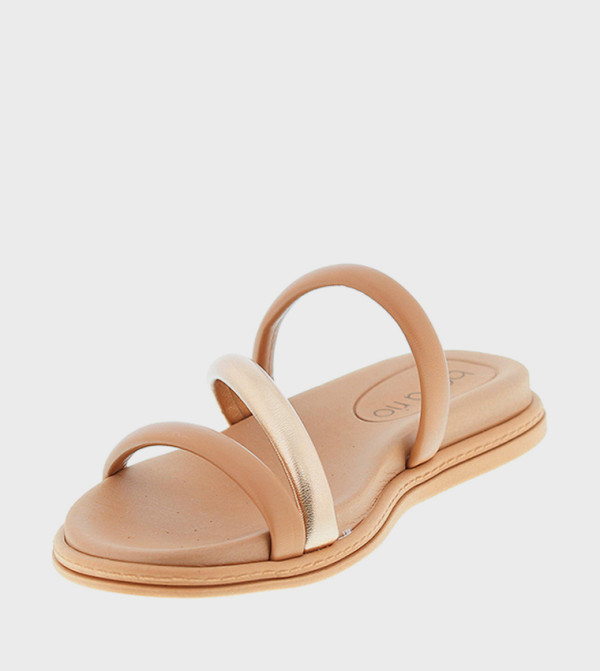 Beira Rio Beira Rio - Beige Flat Sandals