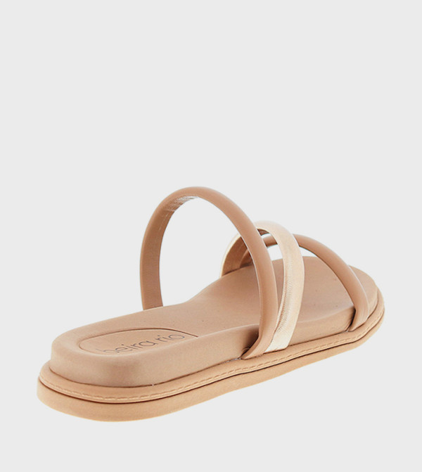 Beira Rio Beira Rio - Beige Flat Sandals