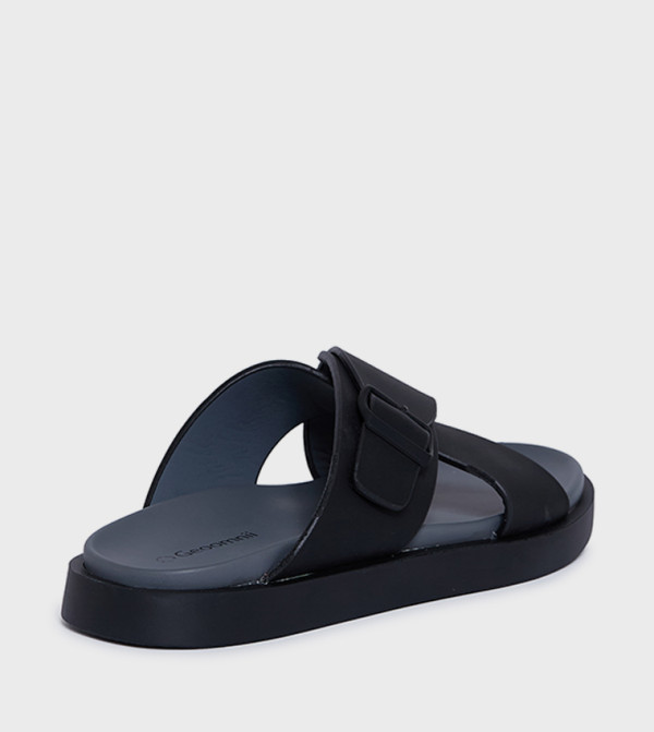 GEOOMNII GEOOMNII - BLACK Arabic Sandals