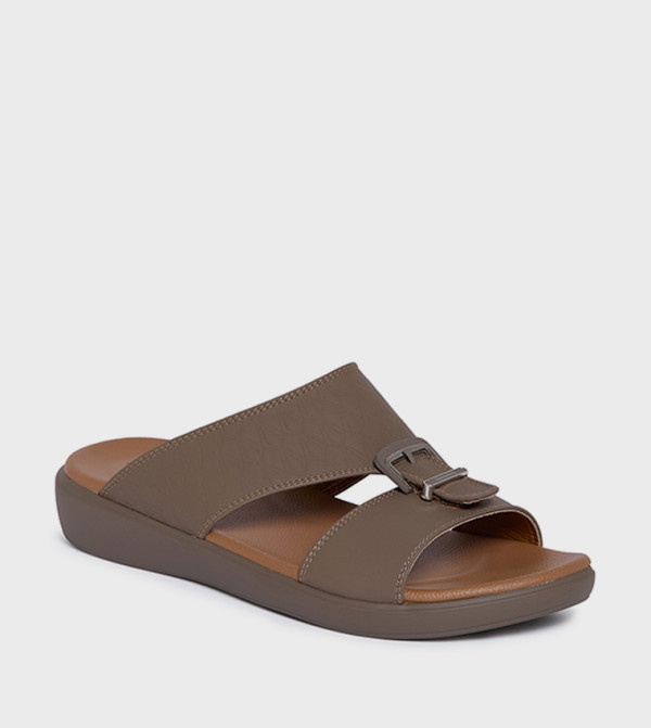 GEOOMNII GEOOMNII - Brown Arabic Sandals