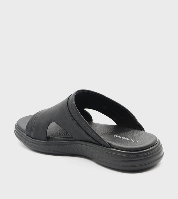 GEOOMNII GEOOMNII - BLACK Arabic Sandals
