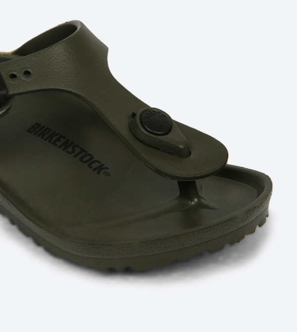 بيركنستوك  - أخضر Flat Sandals