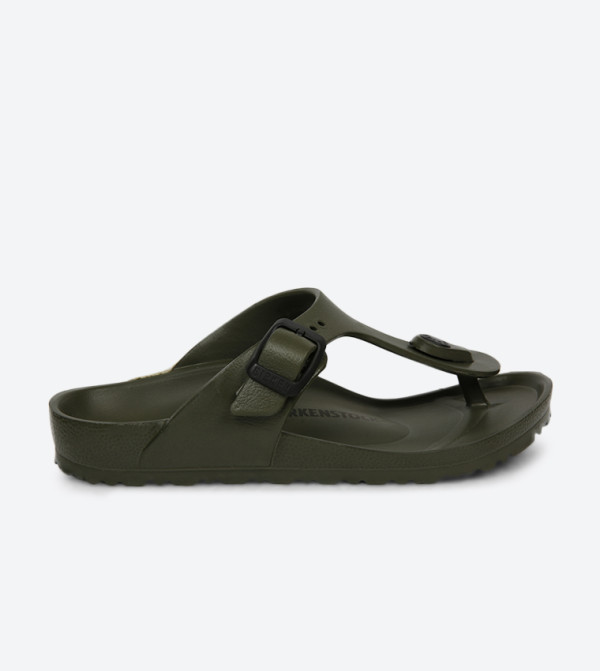 بيركنستوك  - أخضر Flat Sandals