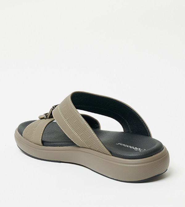 GEOOMNII  Sandals - Beige Arabic Sandals