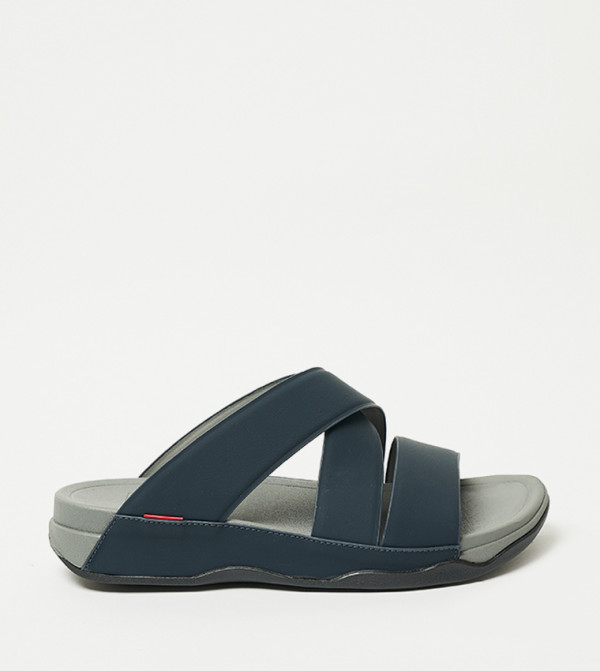 GEOOMNII  Sandals - Blue Arabic Sandals