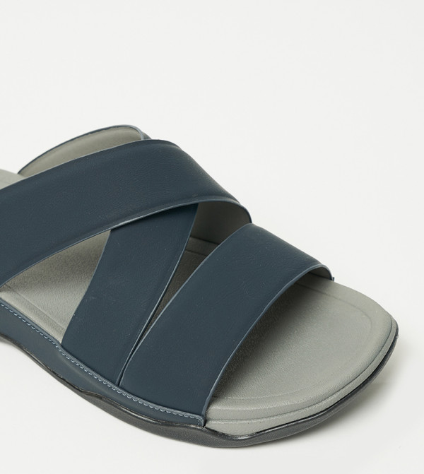GEOOMNII  Sandals - Blue Arabic Sandals