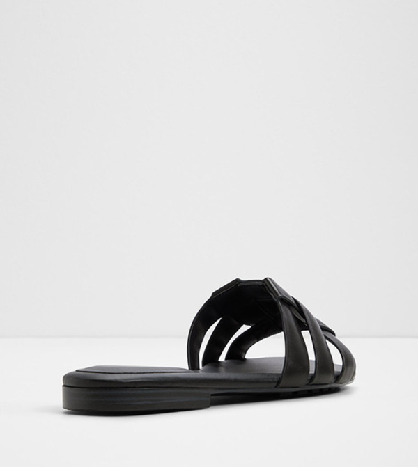 Aldo Aldo - Black Flat Sandals