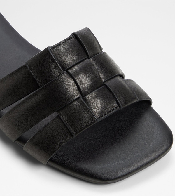 Aldo Aldo - Black Flat Sandals