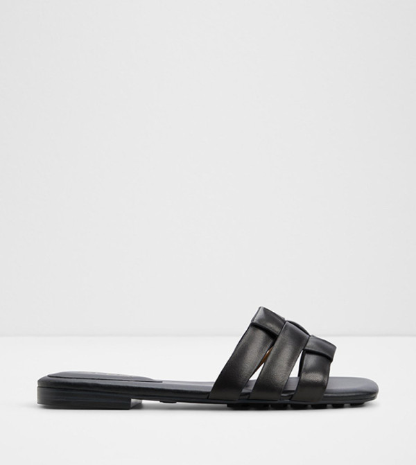Aldo Aldo - Black Flat Sandals