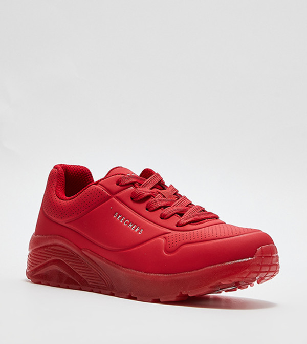 Skechers Back to School - Red Low Top