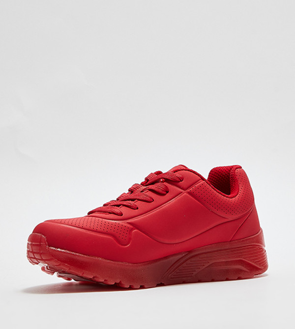 Skechers Back to School - Red Low Top