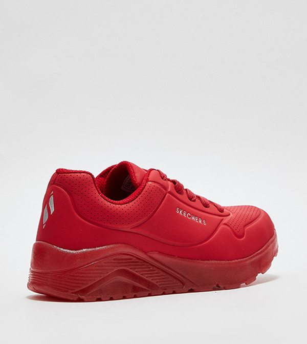 Skechers Back to School - Red Low Top